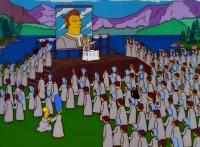 Click to watch 'The Joy of Sect' (popup) The Simpsons